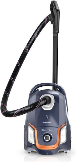 Rohnson R-1252 Vacuum Cleaner 800W Bagged 4.5lt Blue