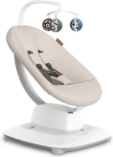UPPAbaby Elektrisch Baby Relax Schaukel Mamaroo Smart Charlie Sand Mélange für Kind bis 11.3kg