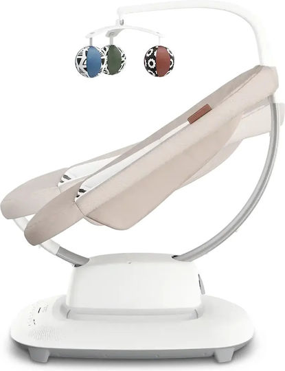 UPPAbaby Elektrisch Baby Relax Schaukel Mamaroo Smart Charlie Sand Mélange für Kind bis 11.3kg