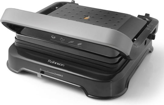 Rohnson Sandwich Maker Grill 2200W Black