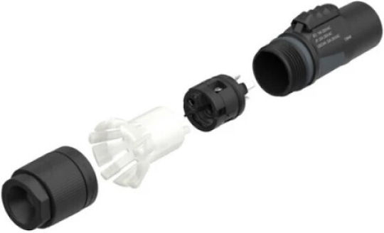 Neutrik Nac3m-true1-s Βυσμα Αρσενικο Καλωδιου Powercon True1 Cbc 16/20a