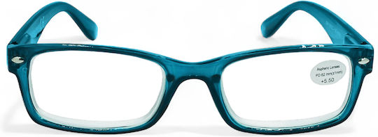 Optosquad Reading Glasses +4.50 in Blue color 058-2