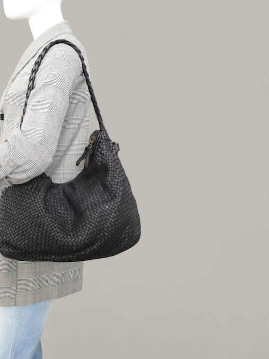 Damentasche aus Leder Passaggio Shopper Taupe