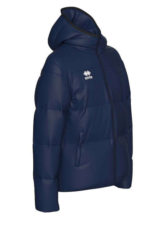 Яке Puffer Водоустойчиво и Ветроустойчиво Синьо