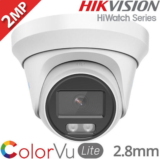 Hikvision HWT-T229-M CCTV Surveillance Camera Full HD 1080p Waterproof with Lens 2.8mm