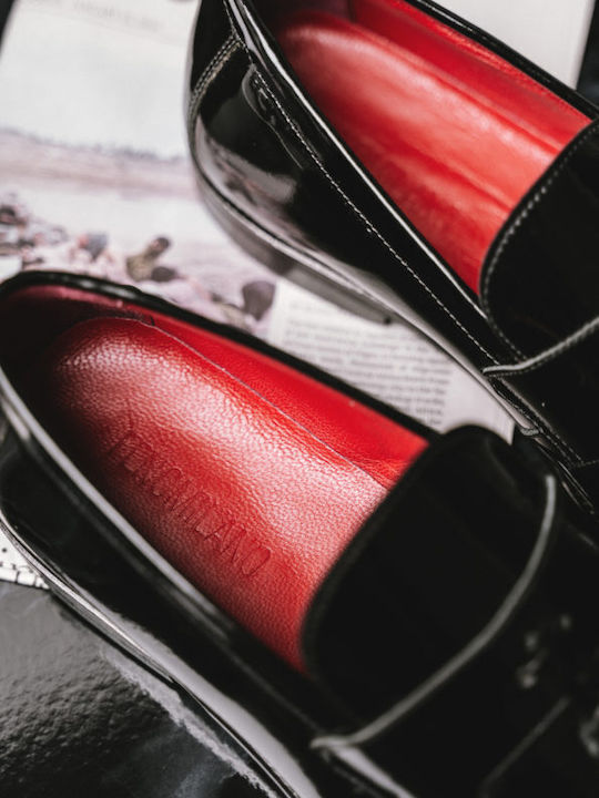 Men's Leather Moccasins Black
