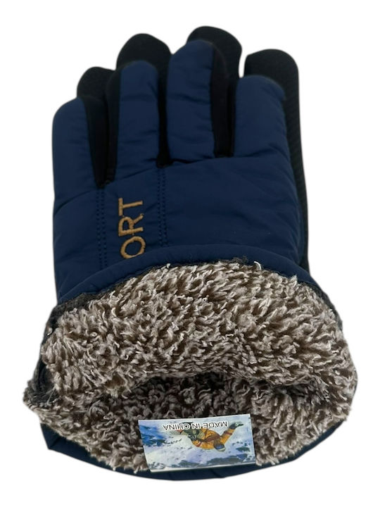 Winter Herren Handschuhe Blau Winter Herren Handschuhe Blau