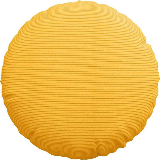 vidaXL Perna De Canapea Din Catifea Moale Galbenă 50x50cm
