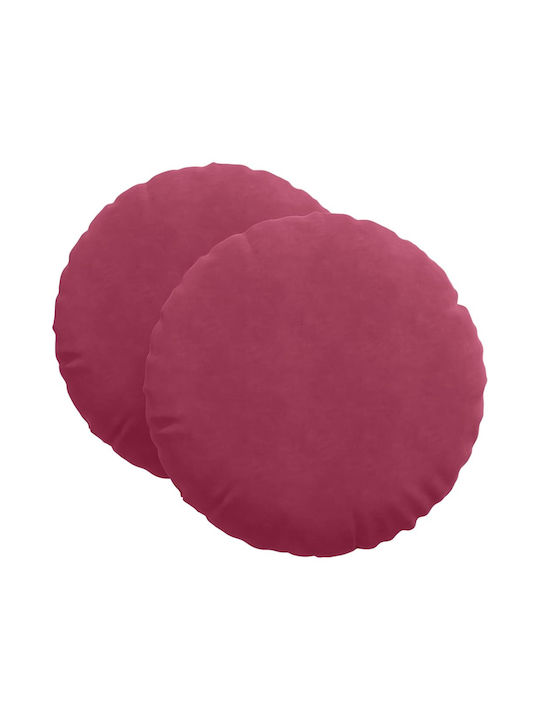 vidaXL Sofa-Kissen aus Samt Rote 29x80cm