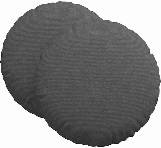 vidaXL Velvet Sofa Cushion Dark Gray 60x60cm