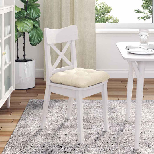 vidaXL Μαξιλάρι Καναπέ Μπεζ 40x40εκ.