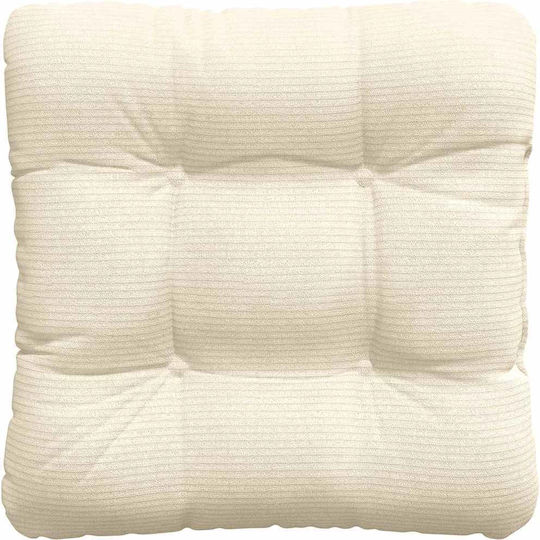 vidaXL Μαξιλάρι Καναπέ Μπεζ 40x40εκ.