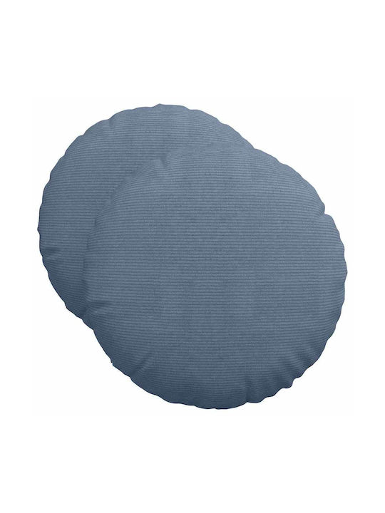 vidaXL Velvet Blue Sofa Cushion 50x50cm