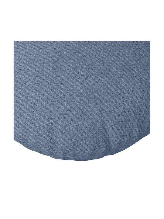 vidaXL Velvet Blue Sofa Cushion 50x50cm