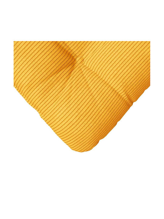 vidaXL Perna De Canapea Moale Galbenă 40x40cm