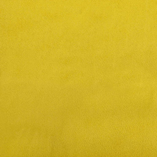 vidaXL Perna De Canapea Din Catifea Galbenă 29x80cm
