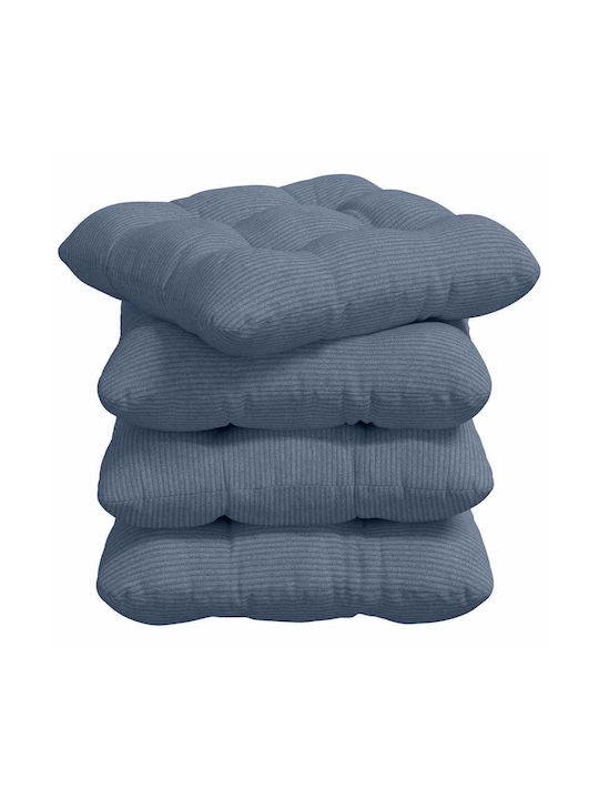 vidaXL Sofa-Kissen Blau 45x45cm