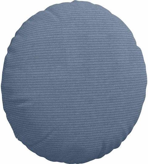vidaXL Perna de Canapea Din Catifea Albastră 40x40cm