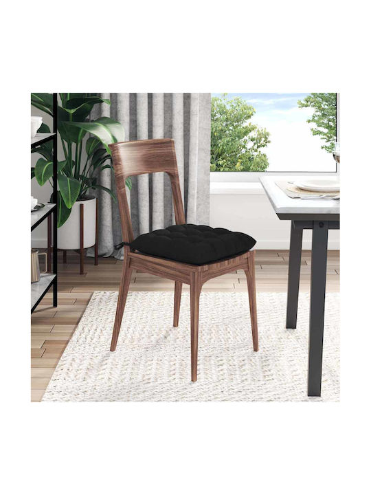 vidaXL Μαξιλάρι Καναπέ Μαύρο 40x40εκ.