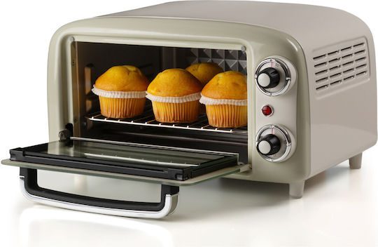 Ariete Oven Ηλεκτρικό Φουρνάκι 10lt Χωρίς Εστίες Μπεζ