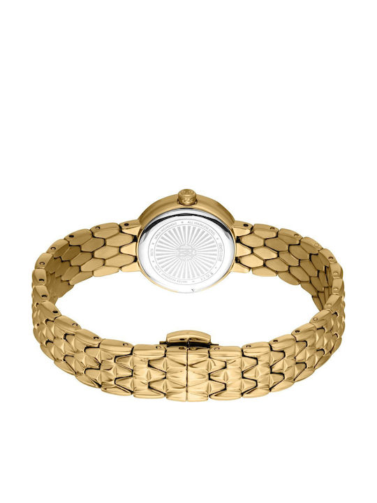 Women's Watch with Gold Metal Bracelet