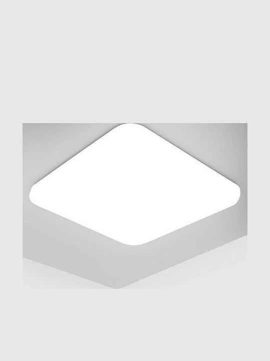 Elmark Pătrat Panou LED Putere 12W cu Alb Natural Lumini
