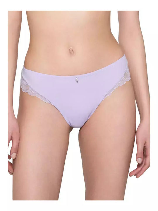 Melody Women's Brazil with Lace Lilac