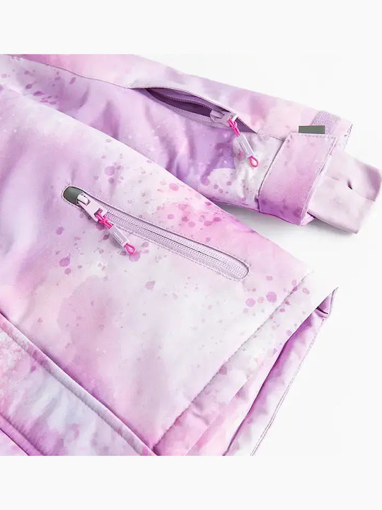 Geacă Casual Pentru Copii Cu Glugă Violet