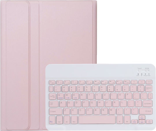 Bluetooth Tastaturhülle Lenovo Idea Tab 11" 2025 TB336FU TB336ZU Rosa In Englisch US