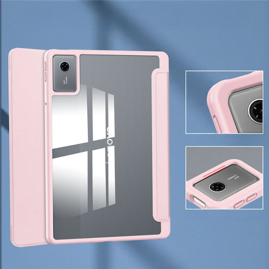 Transparente Rückseite Hülle für Lenovo Idea Tab 11" 2025 TB336FU TB336ZU Rosa