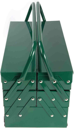 Sata Hand Tool Case Metallic 5 Slots Dimensions: W43xD20xH20cm