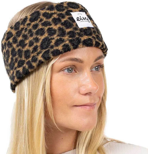Stirnband Haar Eivy Throwback Sherpa Braun