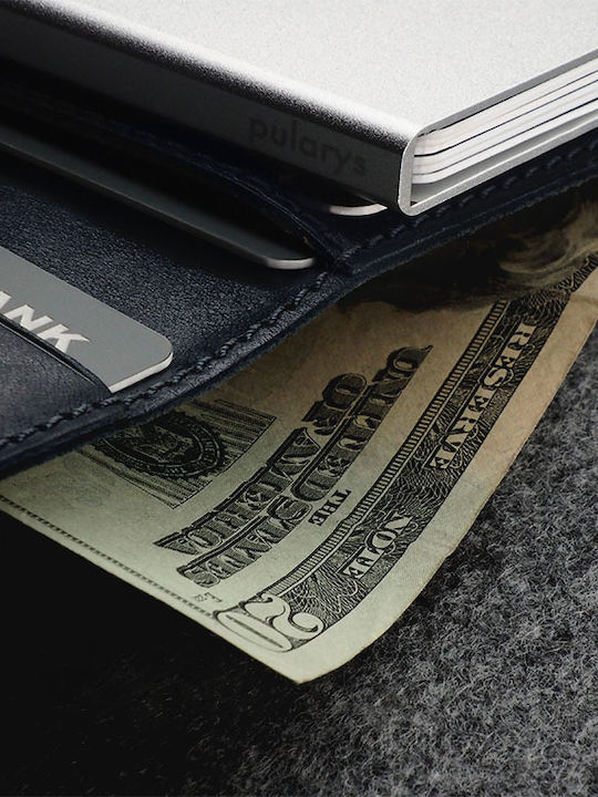 Men's Wallet Classic with RFID Blue