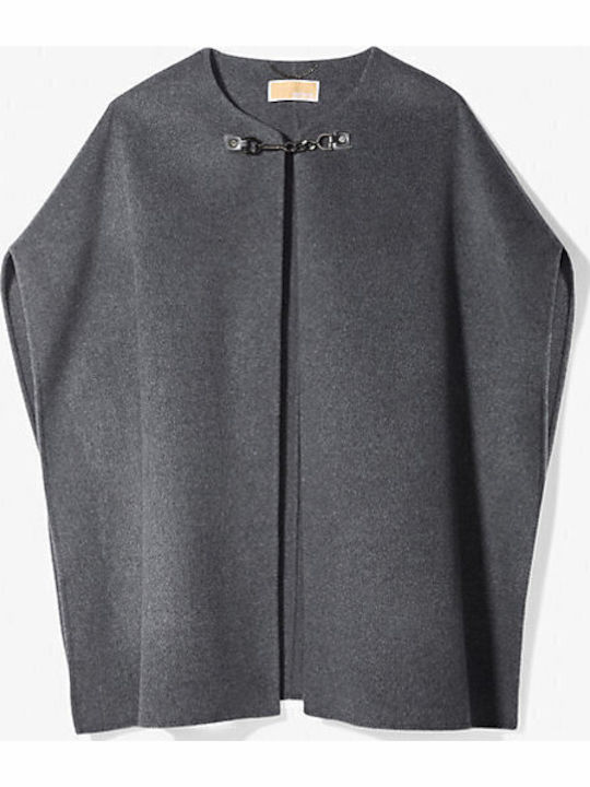 Woolen Women's Gray Cape