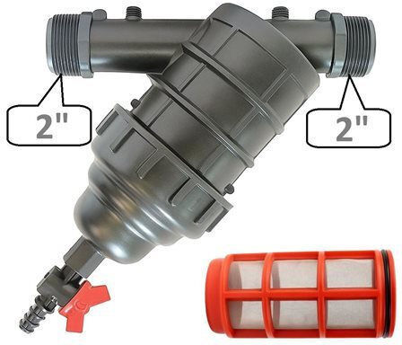 Palaplast 3388/0126 Hydrocyclonic Filter Line 2" Seta Line 120 Red