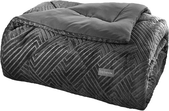Guy Laroche Duvet Cover Queen 220x240cm York Anthracite Guy Laroche Duvet Cover Queen 220x240cm York Anthracite