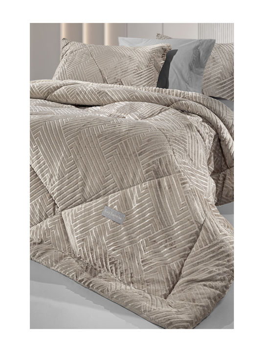 Guy Laroche Duvet Cover King Size 260x240cm York Natural 530 GSMGsm
