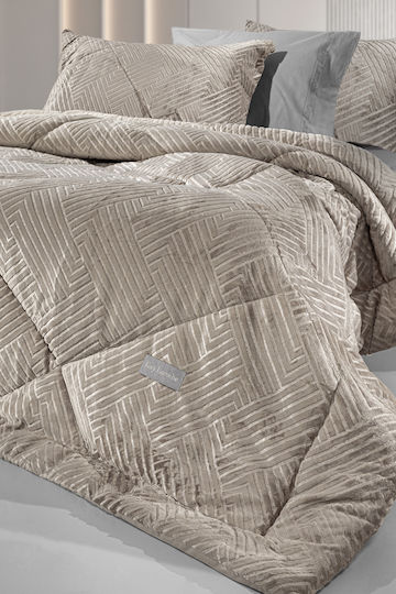 Guy Laroche Duvet Cover King Size 260x240cm York Natural 530 GSMGsm