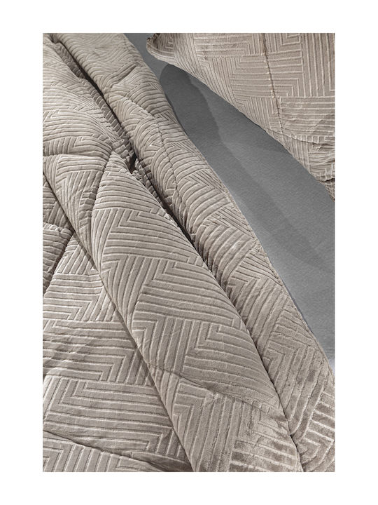 Guy Laroche Duvet Cover King Size 260x240cm York Natural 530 GSMGsm