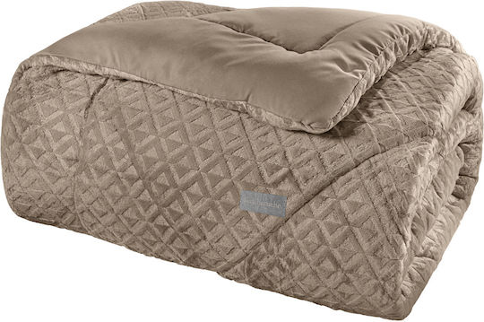 Guy Laroche Комбинирано одеяло Куинсайз 220x240бр Profile Camel 530 г/м²Gsm
