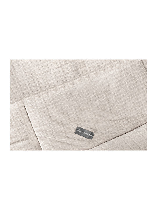 Guy Laroche Duvet Cover Single 160x240cm Profile Ivory 530 GSMGsm