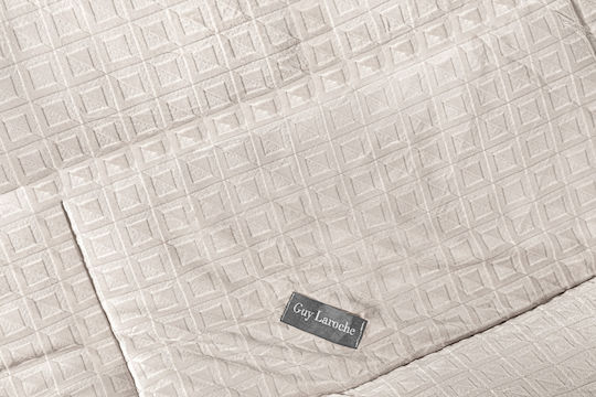 Guy Laroche Duvet Cover Single 160x240cm Profile Ivory 530 GSMGsm
