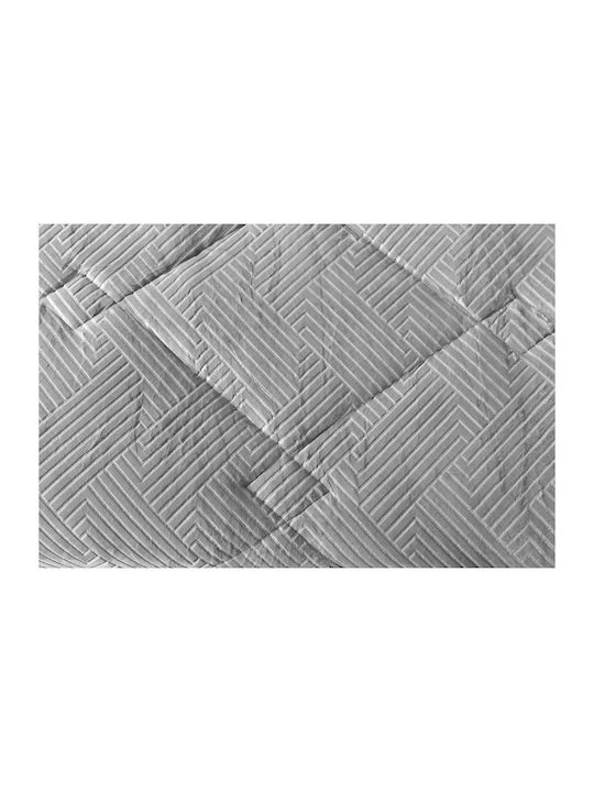 Guy Laroche Duvet Cover Queen 220x240cm York Silver 530 GSMGsm