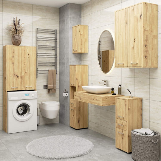 Akord Furniture Factory Cabinet de baie L30xA30xÎ85cm Stejar