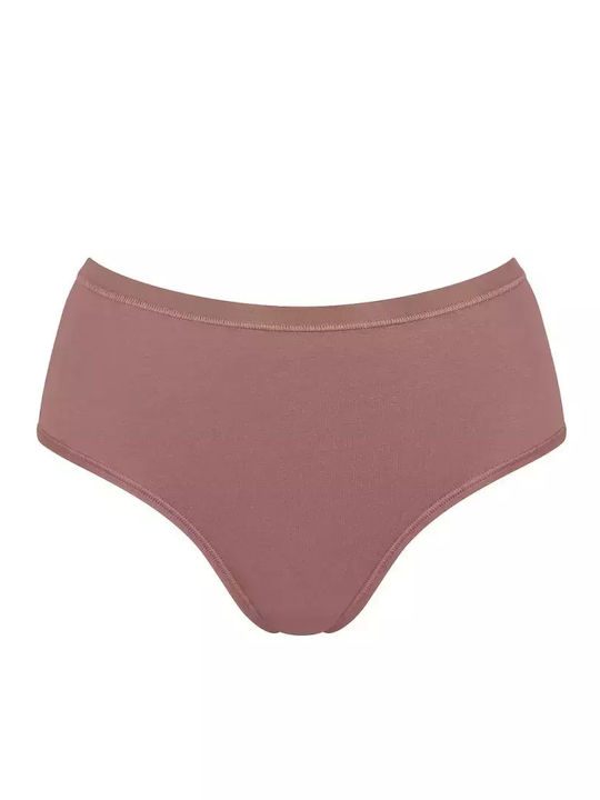 Βαμβακερά Γυναικεία Slip 3Pack Κακάο
