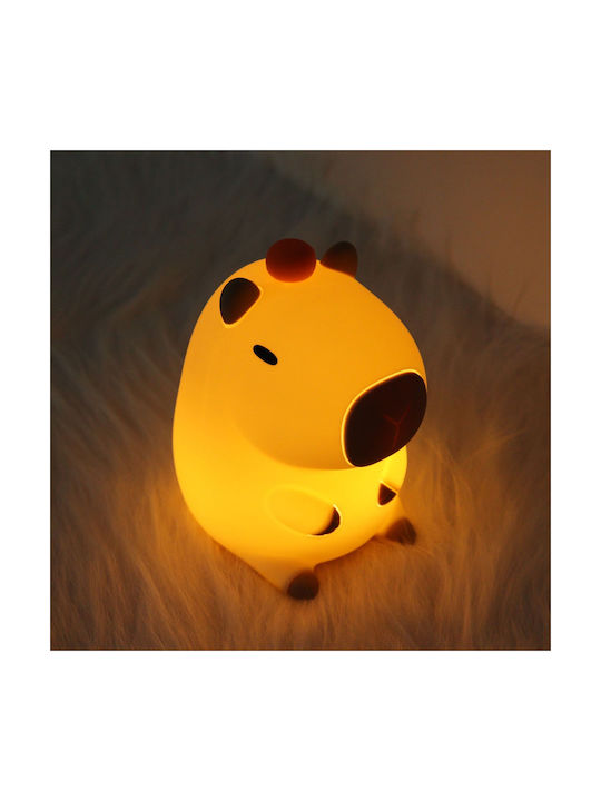 Lightex Night Light LED Capybara Battery White