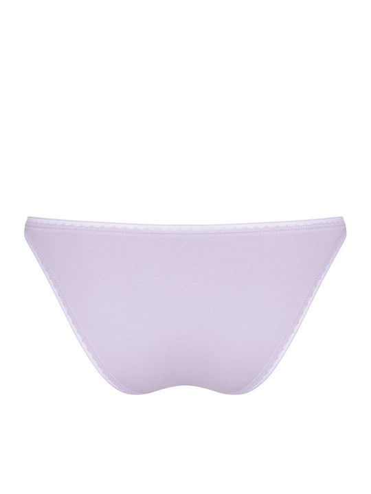Go H Mini Βαμβακερά Γυναικεία Slip 2Pack Μωβ