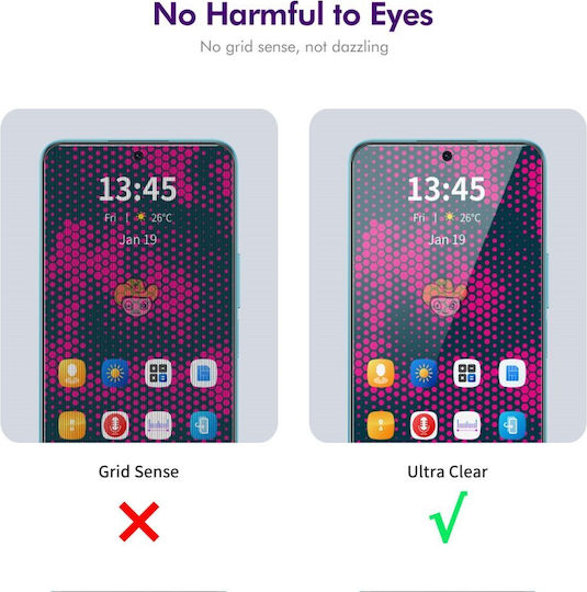 Enkay Privacy Full Face Tempered Glass Μαύρο (Oppo Reno14 F 5G, ENKAY)