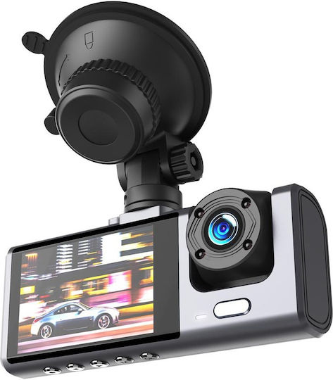 XO XJ07 Set Autokamera DVR 1080P mit Bildschirm mit Saugnapf & Rückfahrkamera