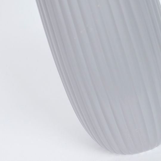 Βάζο Κεραμικό Γκρι Φ16.5xΥ58cm